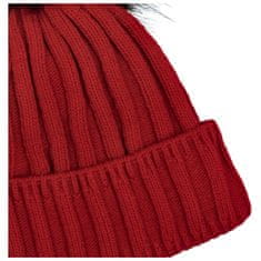 Delami Trendová dámská zimní čepice Ezora, červená
