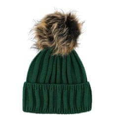 Delami Trendová dámská zimní čepice Ezora, zelená