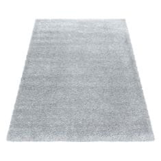 Ayyildiz Kusový koberec Brilliant Shaggy 4200 Silver 200x290 cm