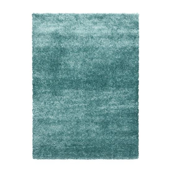 Ayyildiz Kusový koberec Brilliant Shaggy 4200 Aqua 80x150 cm