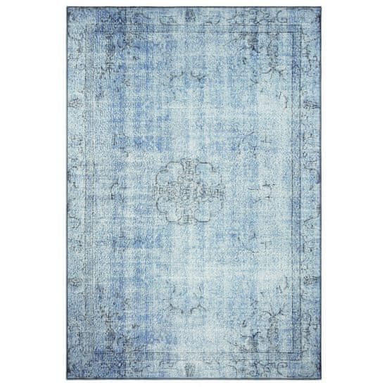Hanse Home Kusový orientální koberec Chenille Rugs Q3 104782 Light-Blue 160x230 cm