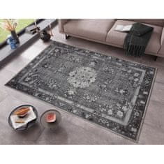 Hanse Home Kusový orientální koberec Chenille Rugs Q3 104762 Dark-Grey 200x290 cm