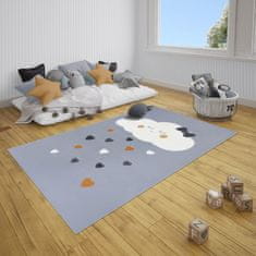 Hanse Home Dětský koberec Adventures 104521 Grey 160x220 cm