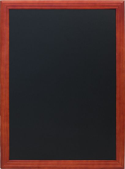 Securit Nástěnná popisovací tabule UNIVERSAL, 60x80 cm, mahagon