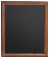 Nástěnná popisovací tabule UNIVERSAL, 50x60 cm, tmavě hnědá