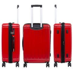 MONOPOL Střední kufr Parma Red