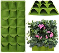 Rourke Rourke ZR7 - textilní květináč na pěstování zeleniny - zelená
