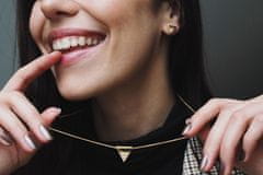 BeWooden Dámské náušnice s dřevěným detailem Virie Earrings Triangle