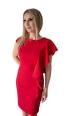 Gemini Dámské šaty Mirella model 125612 - Jersa červená 46