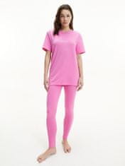 Calvin Klein Dámský vrchní pyžamový díl QS6756E - TO3 - Hollywood růžová - Calvin Klein S růžova
