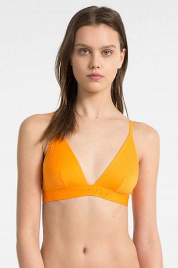 Calvin Klein Podprsenka bez kostice QF4945E-5FQ oranžová - Calvin Klein