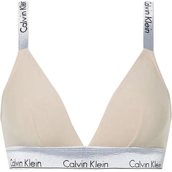 Calvin Klein Podprsenka Bralette QF6132E - VJS - Béžová - Calvin Klein