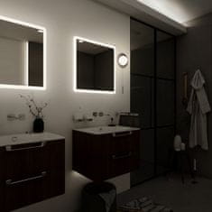 NIMCO Zrcadlo do koupelny 60x60 čtvercové s osvětlením NIMCO ZP 19066