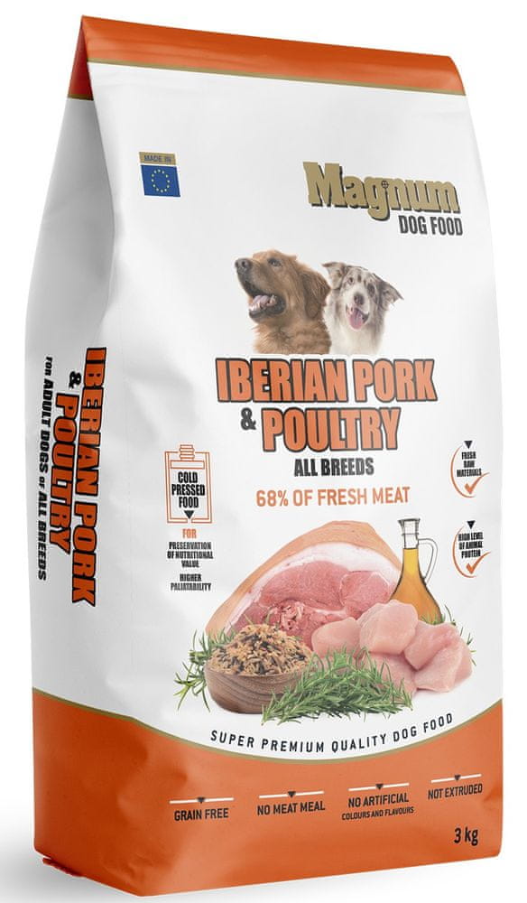 Levně Magnum Iberian Pork & Chicken All Breed 3 kg