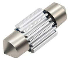 Rabel LED autožárovka 31 mm Canbus 18 smd 3014 C5W C10W C15W SV8,5 bílá + stabilizátor