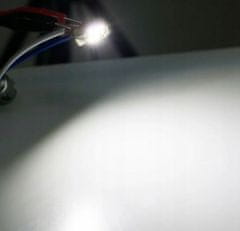 Rabel LED autožárovka 36 mm Canbus 6 x 3030 C5W C10W SV8,5 bílá + stabilizátor