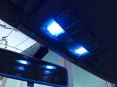 Rabel LED autožárovka T10 W5W COB 360' HPC MODRÁ