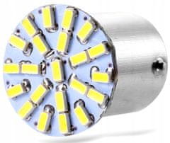 Rabel LED autožárovka BA15S 22 smd 3014 P21W 1156 bílá
