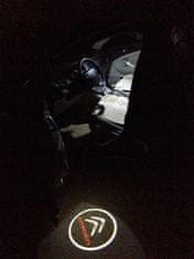 Rabel LED logo projektor CITROEN značka automobilu 12V