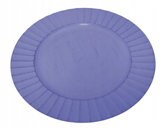 Concord Dekorativní talíř mělký fialový 33 cm