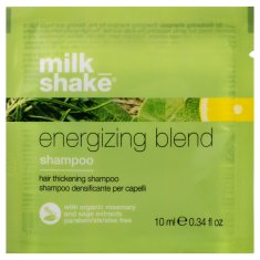 Milk Shake Energizing Blend Shampoo - šampon pro jemné a lámavé vlasy se sklonem k vypadávání, 10 ml