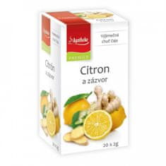 Mediate Apotheke PREMIER Citron+zázvor+lípa 20x2g