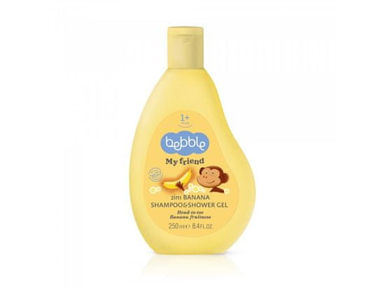 Bebble Dětský šampon a sprchový gel 2v1 – Banán