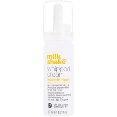 Milk Shake Whipped Cream Leave-In Foam - kondicionér bez oplachování v pěně, 50 ml
