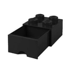 LEGO Úložný box s šuplíkem 4 - černý