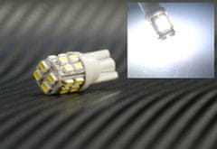 Rabel 24V LED autožárovka T10 W5W 20 smd bílá