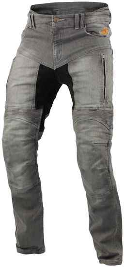 TRILOBITE kalhoty jeans PARADO 661 Slim světle šedé