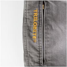 TRILOBITE kalhoty jeans PARADO 661 Slim Long světle šedé 30