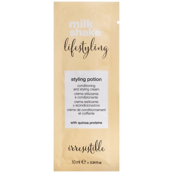 Milk Shake Lifestyling Styling Potion - výživný stylingový krém pro všechny typy vlasů, 10 ml