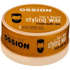 Morfose Hair & Beard Styling Cream Matte Wax - krémový vosk na vlasy a vousy se silnou fixací a matným povrchem, 150 ml