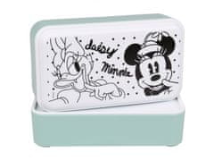 sarcia.eu Minnie Mouse a Daisy Disney 2x Mint nádoba na jídlo, krabička na oběd 18,5x5x5 cm