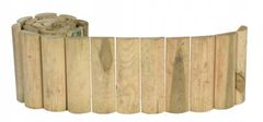 Sobex Dřevěná zahradní palisáda Rolborder 4,6x40x200 cm