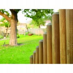 Sobex Kulatá dřevěná zahradní palisáda 7x150 cm
