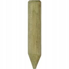 Sobex Kulatá dřevěná zahradní palisáda 7x50 cm