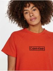 Calvin Klein Oranžová dámská noční košile Calvin Klein Underwear XS