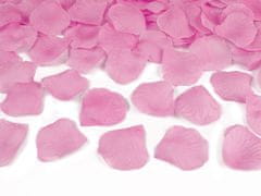 PartyDeco Vystřelovací konfety světle růžová růže 60cm