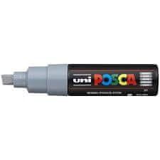 Uni-ball POSCA akrylový popisovač - břidlicově šedý 8 mm