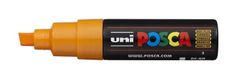 Uni-ball POSCA akrylový popisovač - pomerančový 8 mm