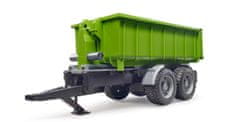 Bruder Zelený vůz se sklápěcím kontejnerem měřítko: 1:16