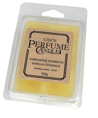 Czech Perfume Candle Parfémovaný vosk do aromalampy Vanilková Dobrota 50 g