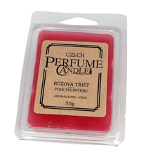 Czech Perfume Candle Parfémovaný vosk do aromalampy Růžová Tříšť 50 g