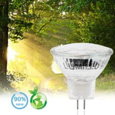 LUMILED LED žárovka MR11 GU5.3 2,5W = 20W 220lm 3000K Teplá bílá 120°