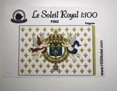HiSModel Soleil Royal 1:100 - sada vlajek pro model