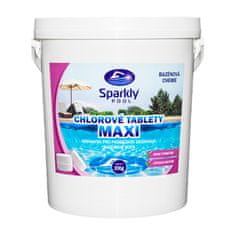 Sparkly POOL Chlorové tablety do bazénu MAXI 15 kg