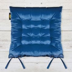 Eurofirany Polštářek na židli "40x40x6 cm námořnická modrá"