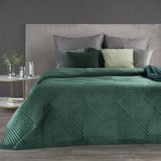 Eurofirany Přehoz na postel Sofie 2 220x240 cm Tmavě zelená
